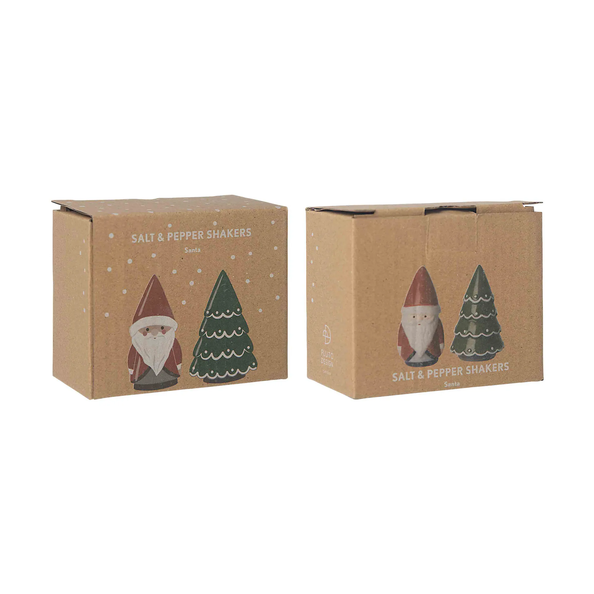 Santa salt- og pepperkvern, Nisse, gran Pluto Design