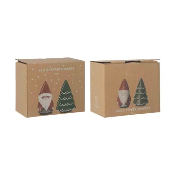 Santa salt- og pepperkvern - Nisse, gran - Pluto Design
