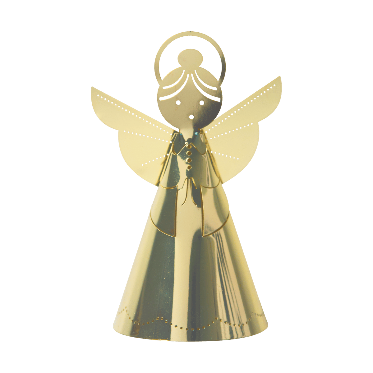 Pluto Design Singing Angel dekorasjon gull 11 cm