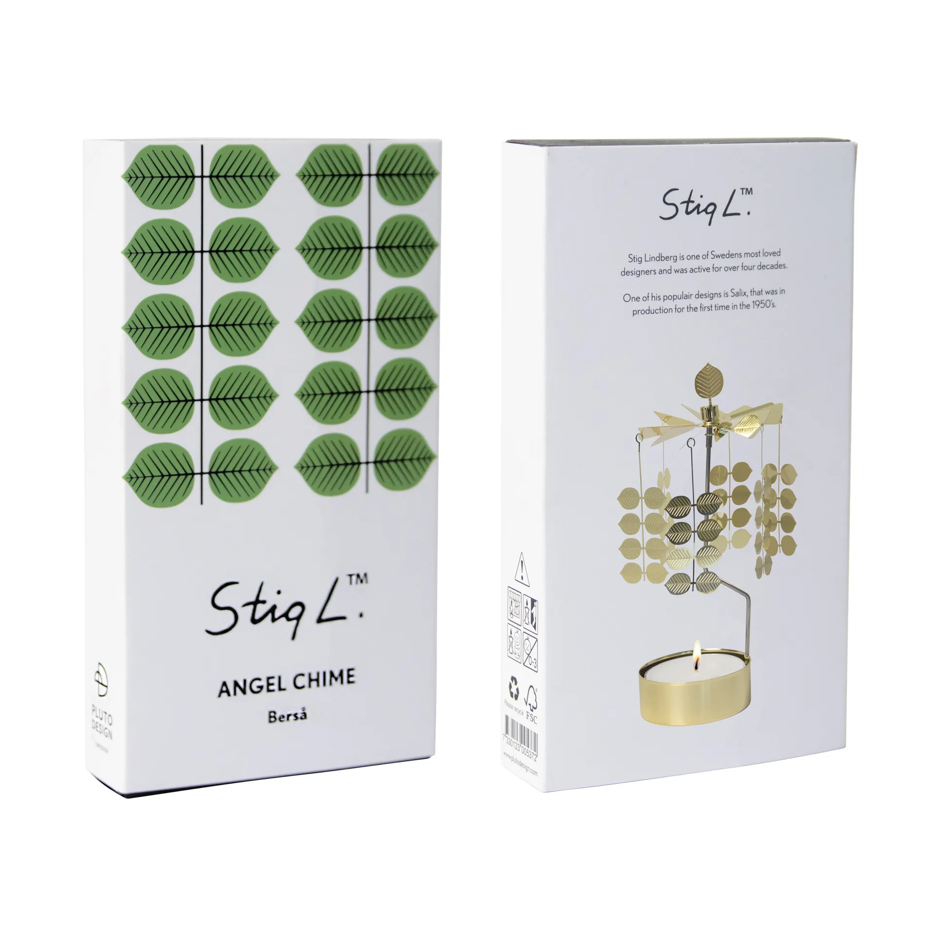 Stig L Berså englespill medium, Gull Pluto Design