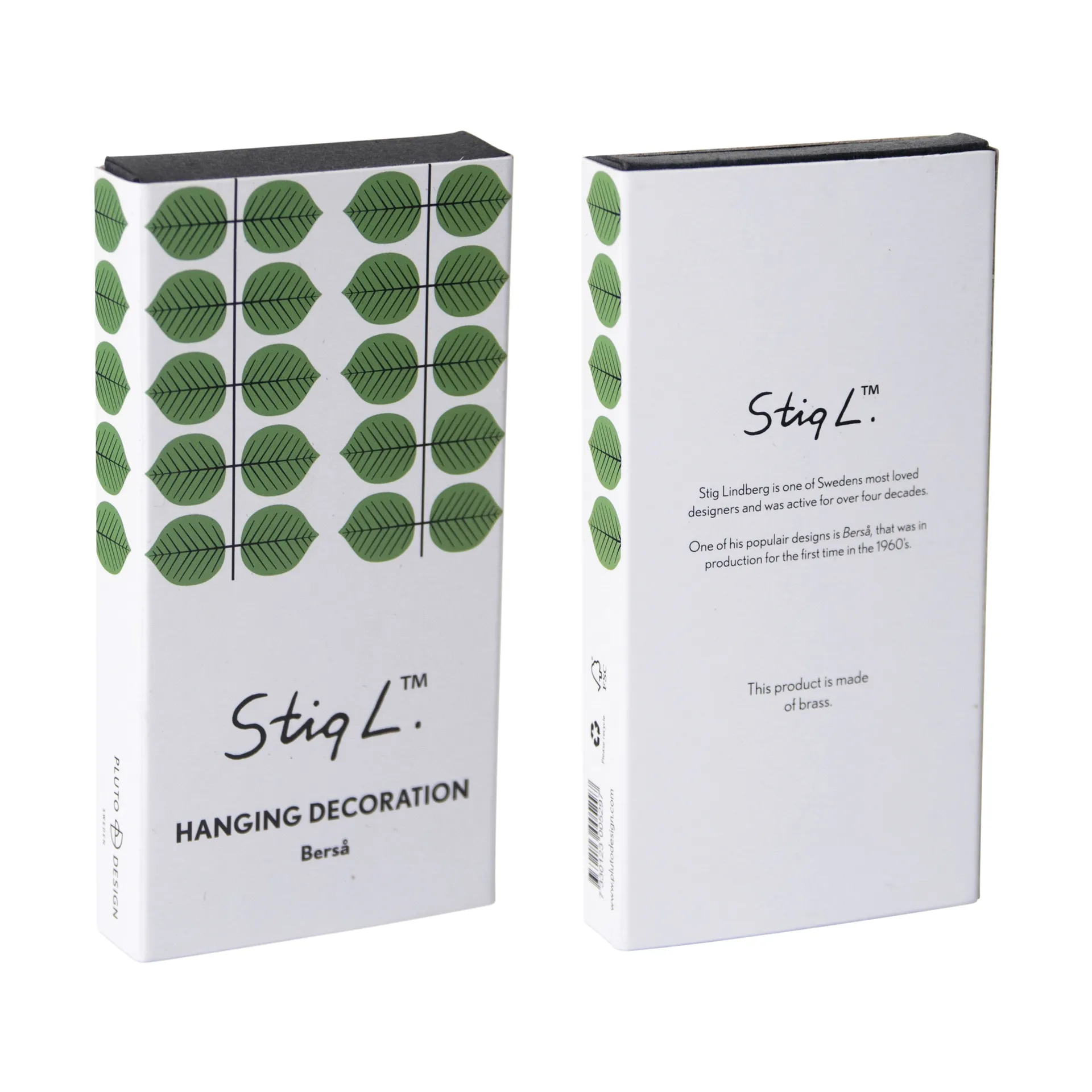 Stig L Berså juletrepynt, Gull Pluto Design