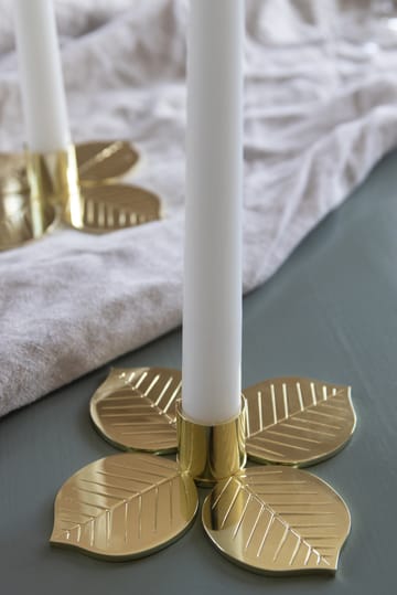 Stig L Berså lysestake - Gull - Pluto Design