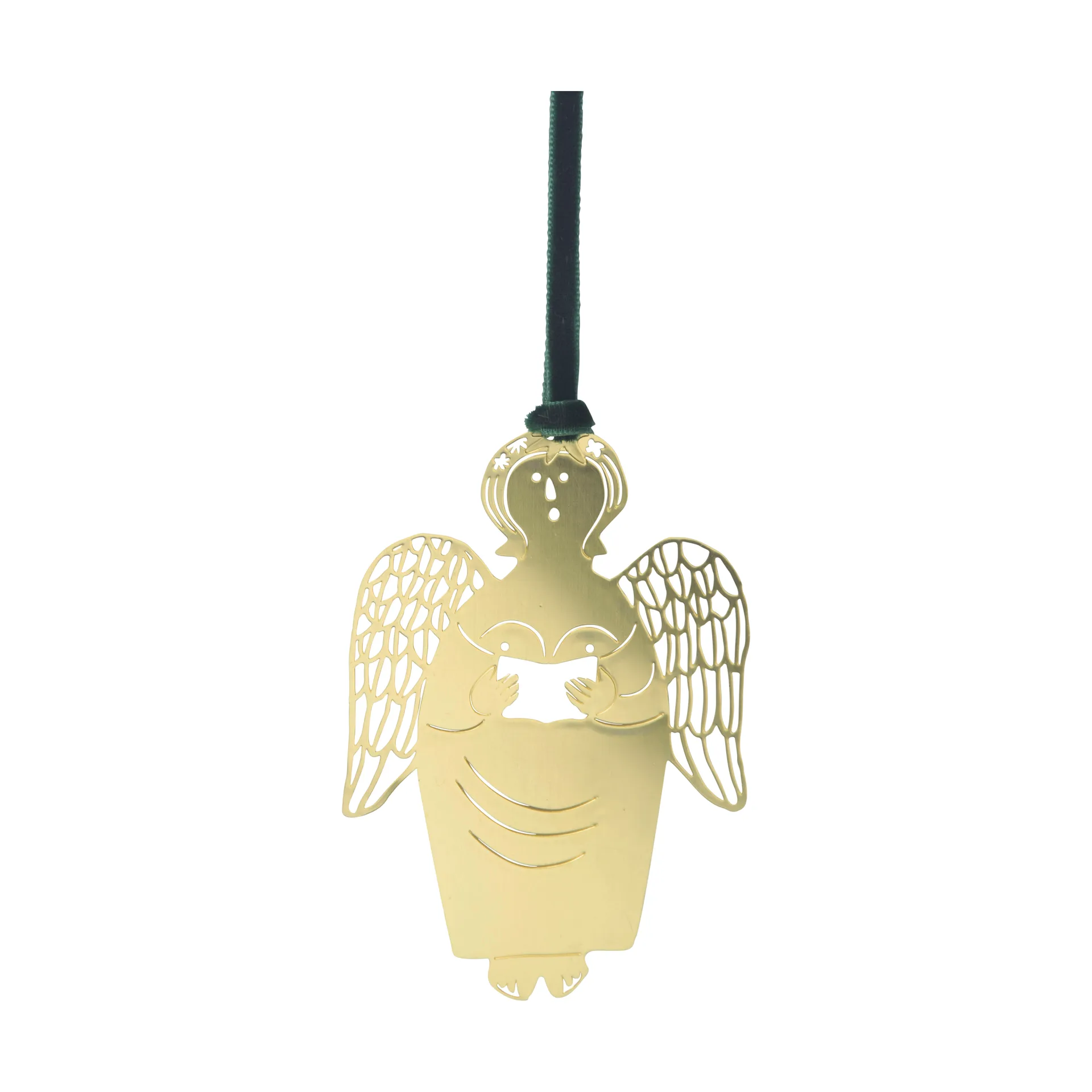 Stig L Gingerbread Angel juletrepynt, Gull Pluto Design