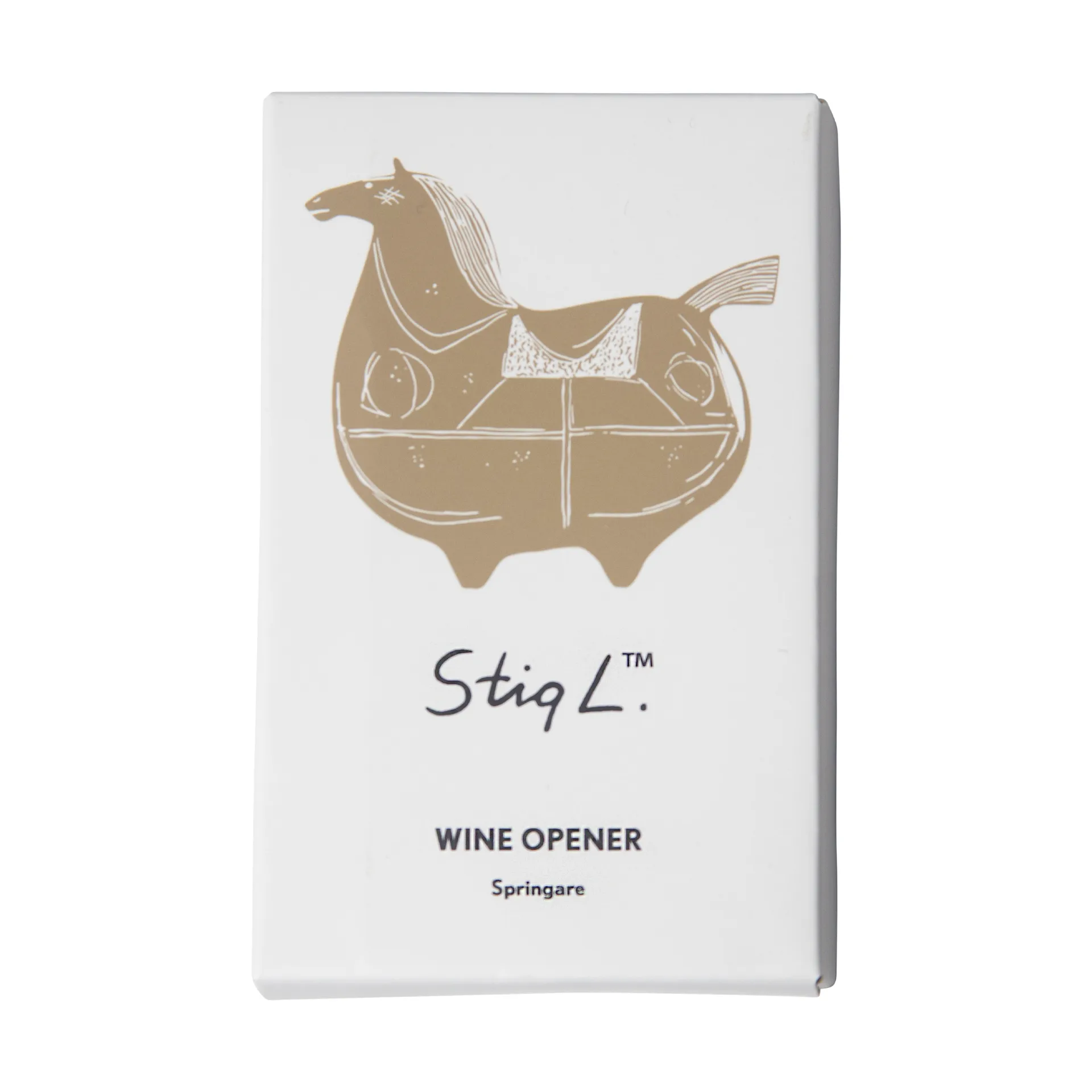 Stig L Springare korketrekker, Gull Pluto Design