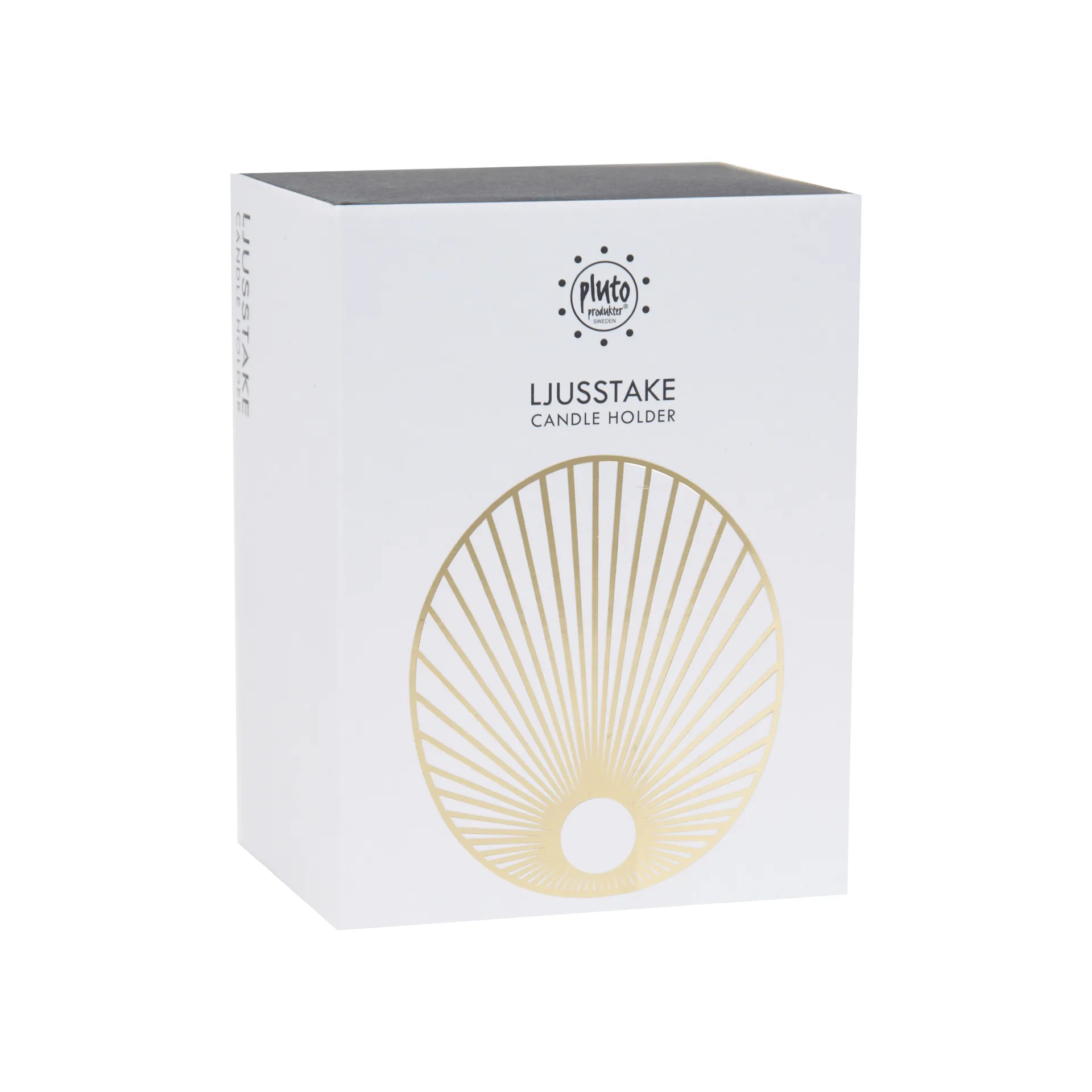 Sun lysestake stor 9 cm, Gull Pluto Design