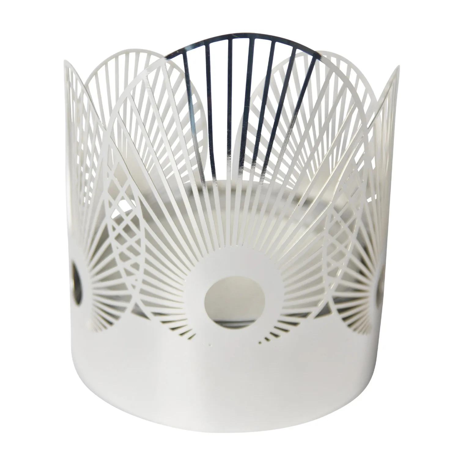 Sun lyslykt mini Ø 4,5 cm, Sølv Pluto Design