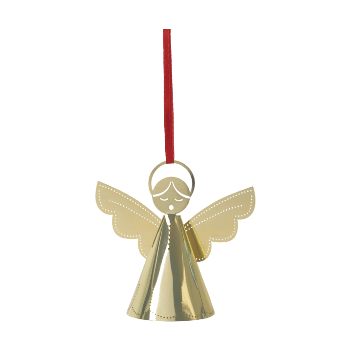 Syngende engel juletreanheng - Gull - Pluto Design