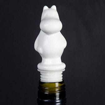 Vinpropp mummi - Hvit keramik - Pluto Design