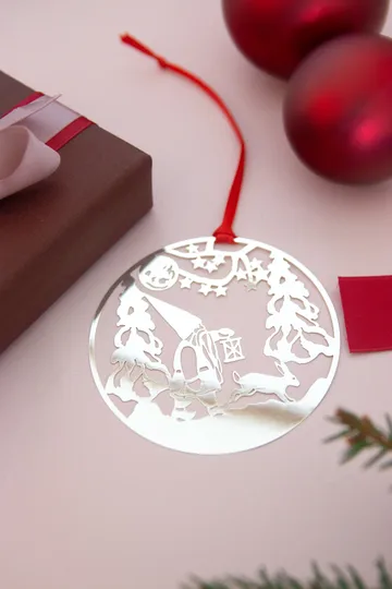 Vinterland julepynt - Sølv - Pluto Design