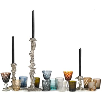 Drip lysestake S 14 cm - Sølv - POLSPOTTEN