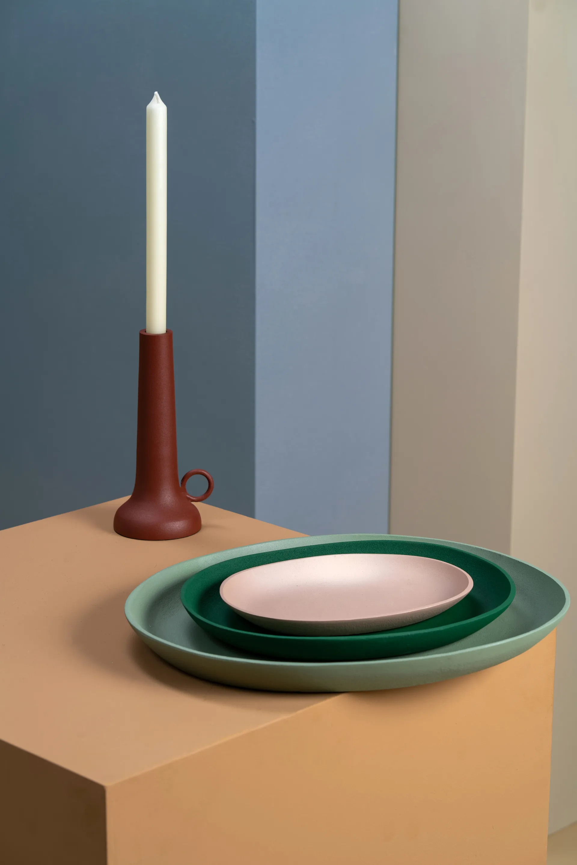 Greek brett 3 deler, Mørkegrønn POLSPOTTEN