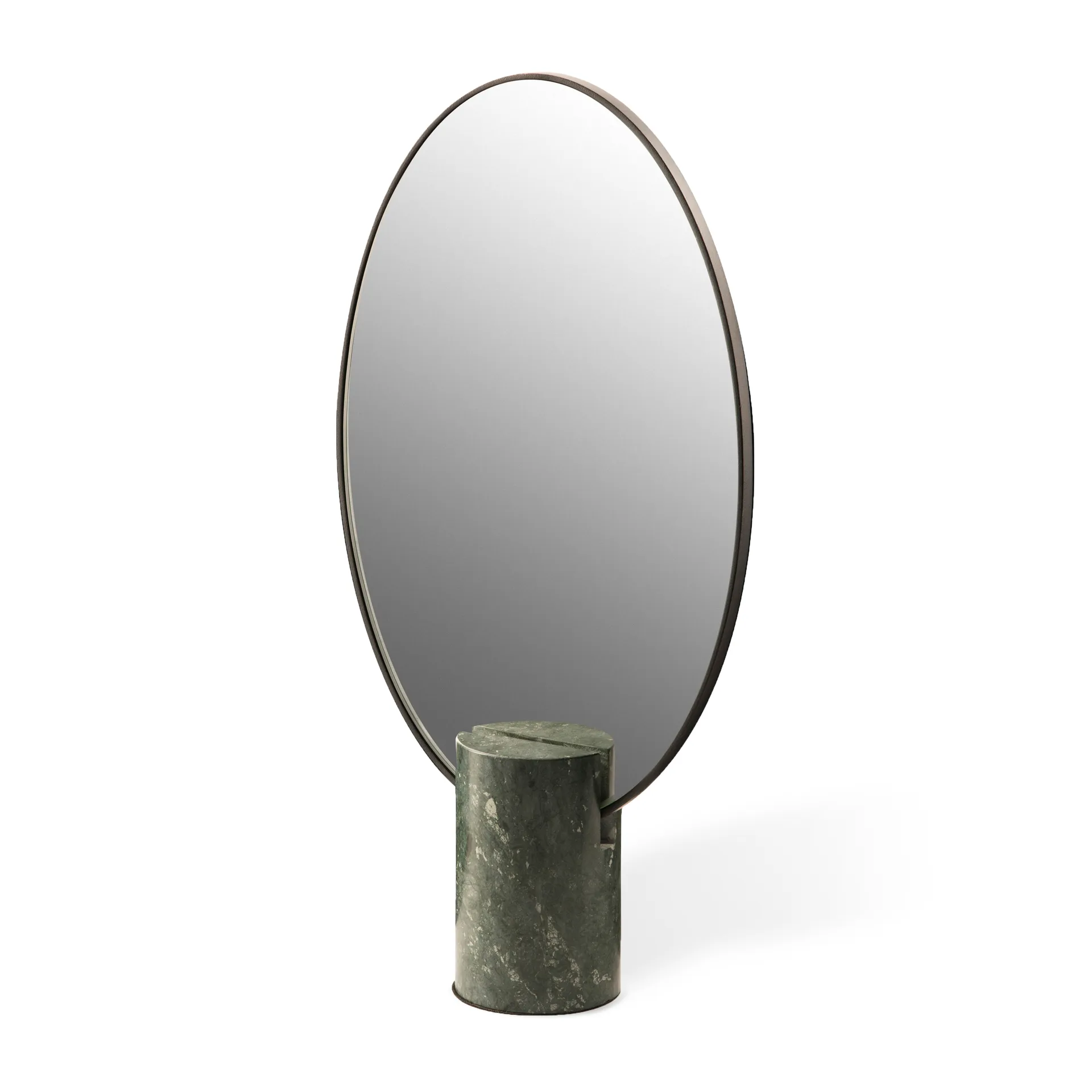 Oval Marble bordspeil, Grønn POLSPOTTEN