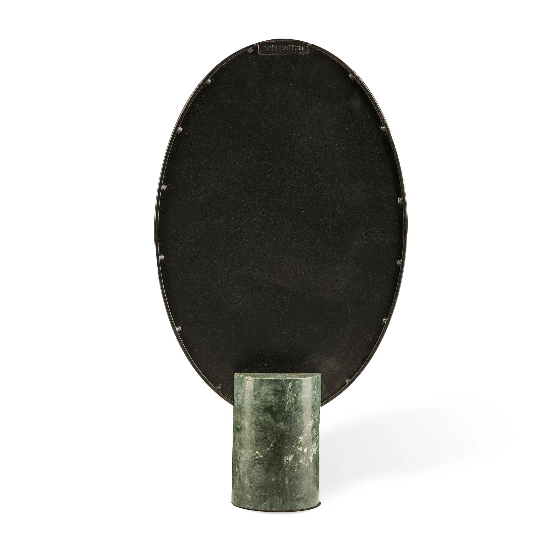 Oval Marble bordspeil, Grønn POLSPOTTEN