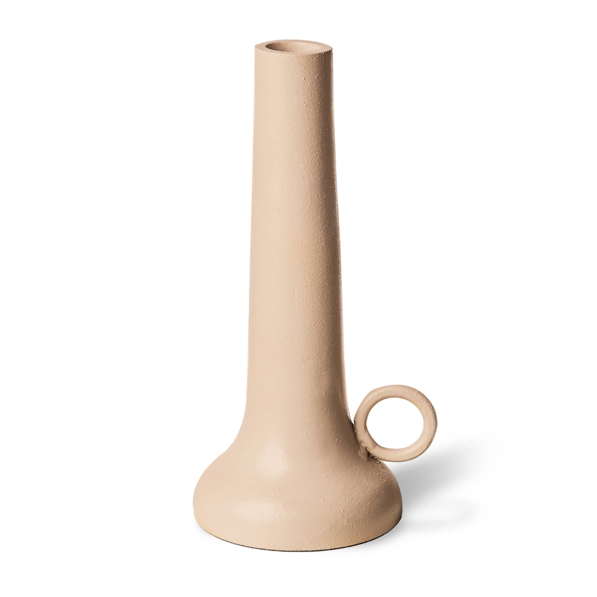 Spartan lysholder S 22 cm, Beige POLSPOTTEN