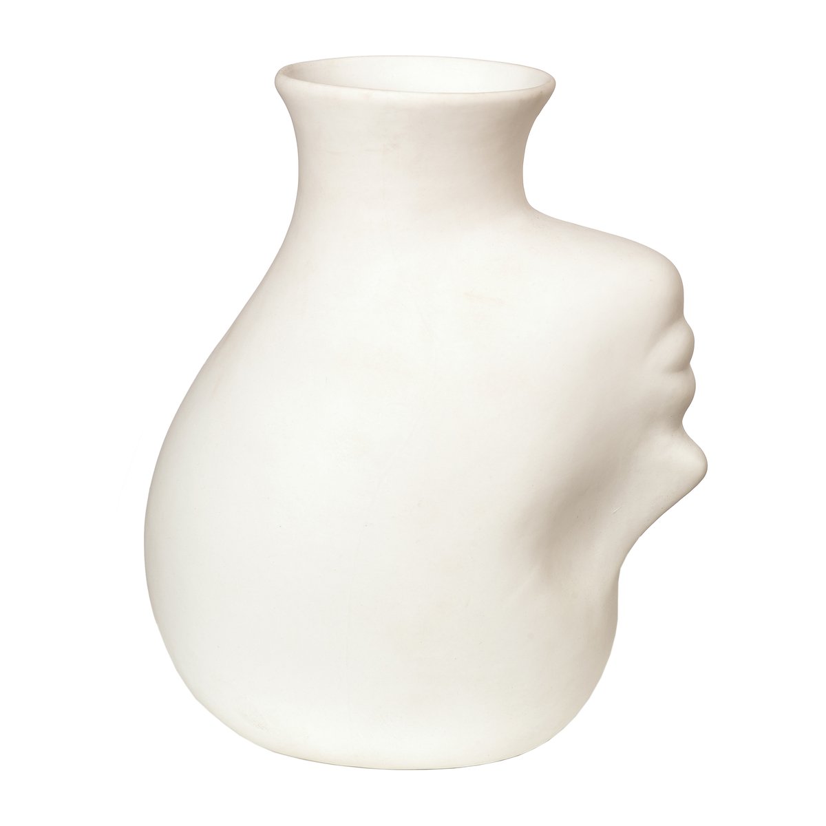 Bilde av POLSPOTTEN Upside-down head vase 25 Hvit