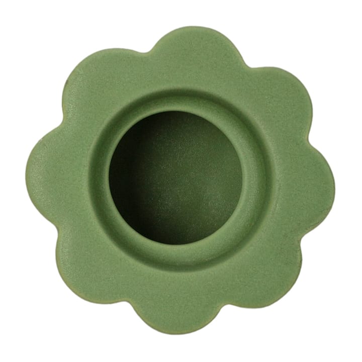 Birgit vase/lysestake 5 cm - Olive - PotteryJo