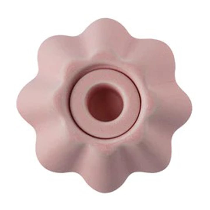 Birgit vase/lysholder 14 cm - Lily rosa - PotteryJo