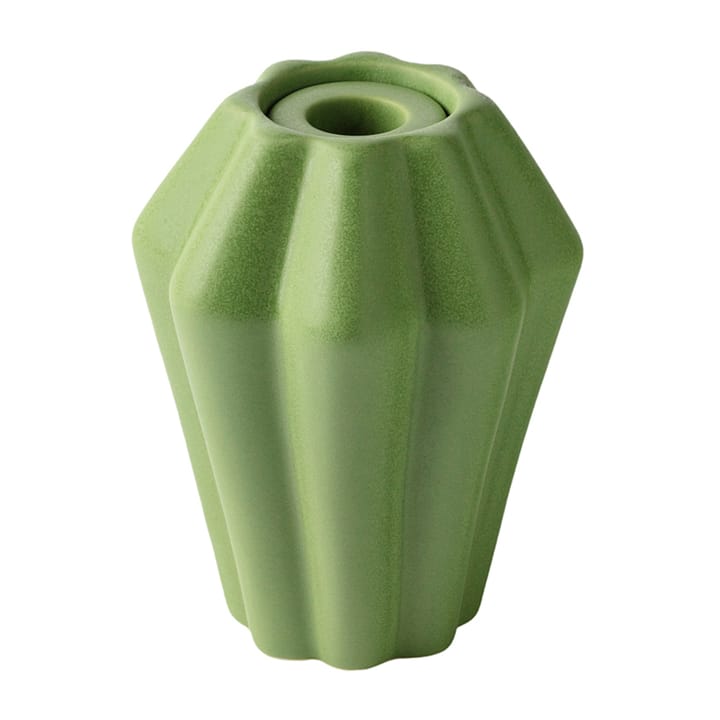 Birgit vase/lysholder 14 cm - Olive - PotteryJo