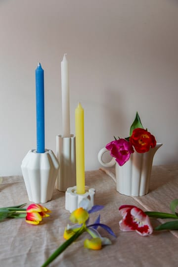 Birgit vase/lysholder 14 cm - Shell - PotteryJo
