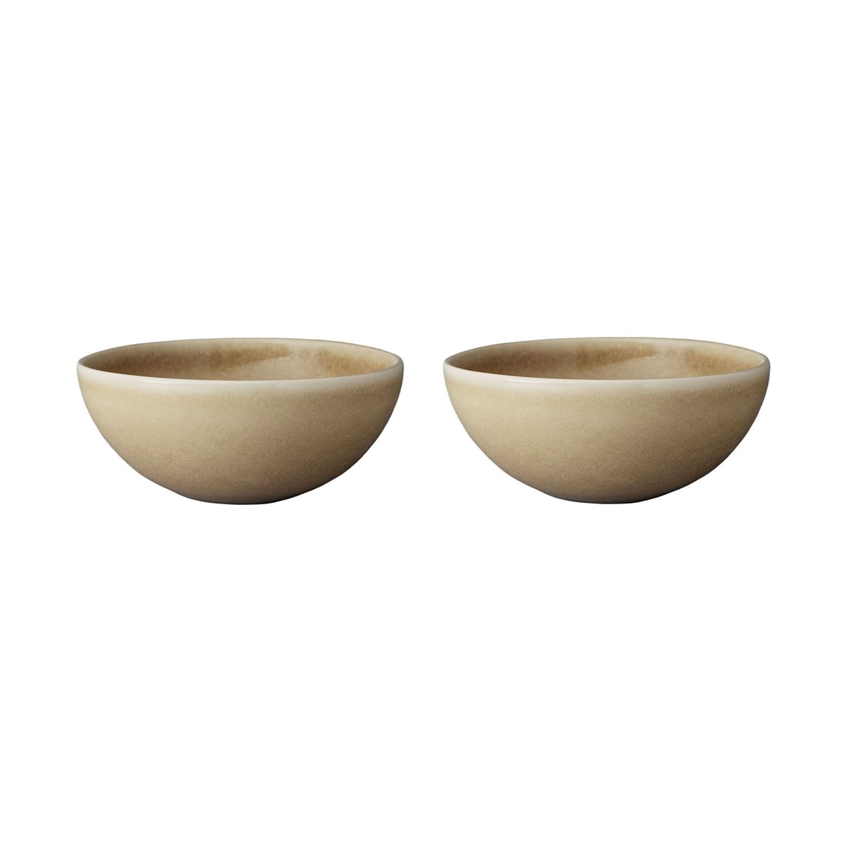 PotteryJo Daga skål 17 cm 2-stk. Oat | Skandinavisk Design | Frokostskåler | Beige