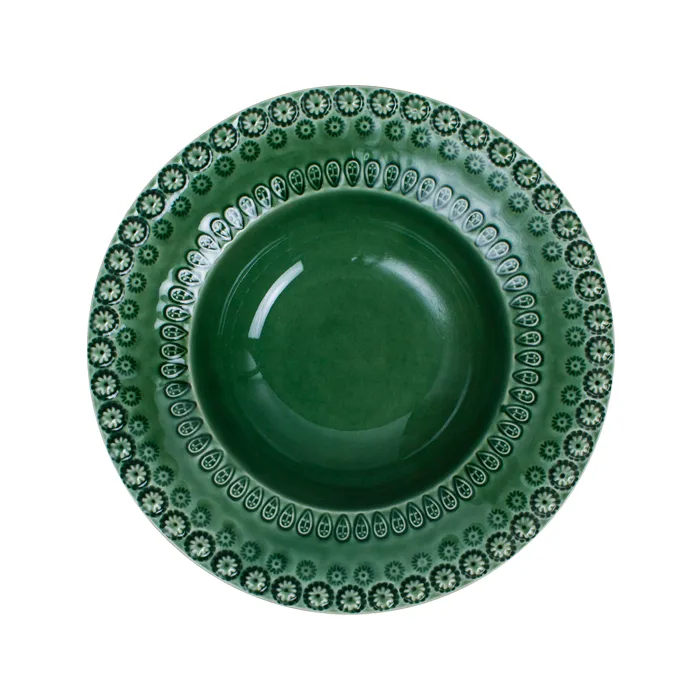 Daisy dyp tallerken Ø 21 cm, forest PotteryJo