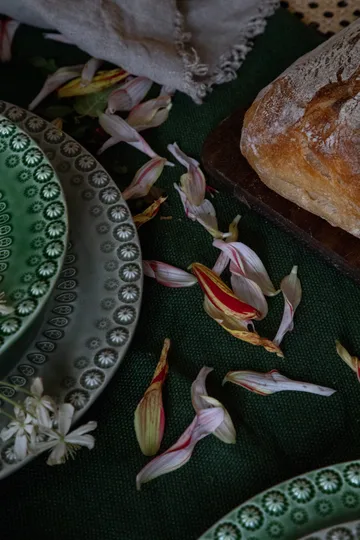 Daisy middagstallerken Ø 29 cm 2-stk. - Faded army (grønn) - PotteryJo