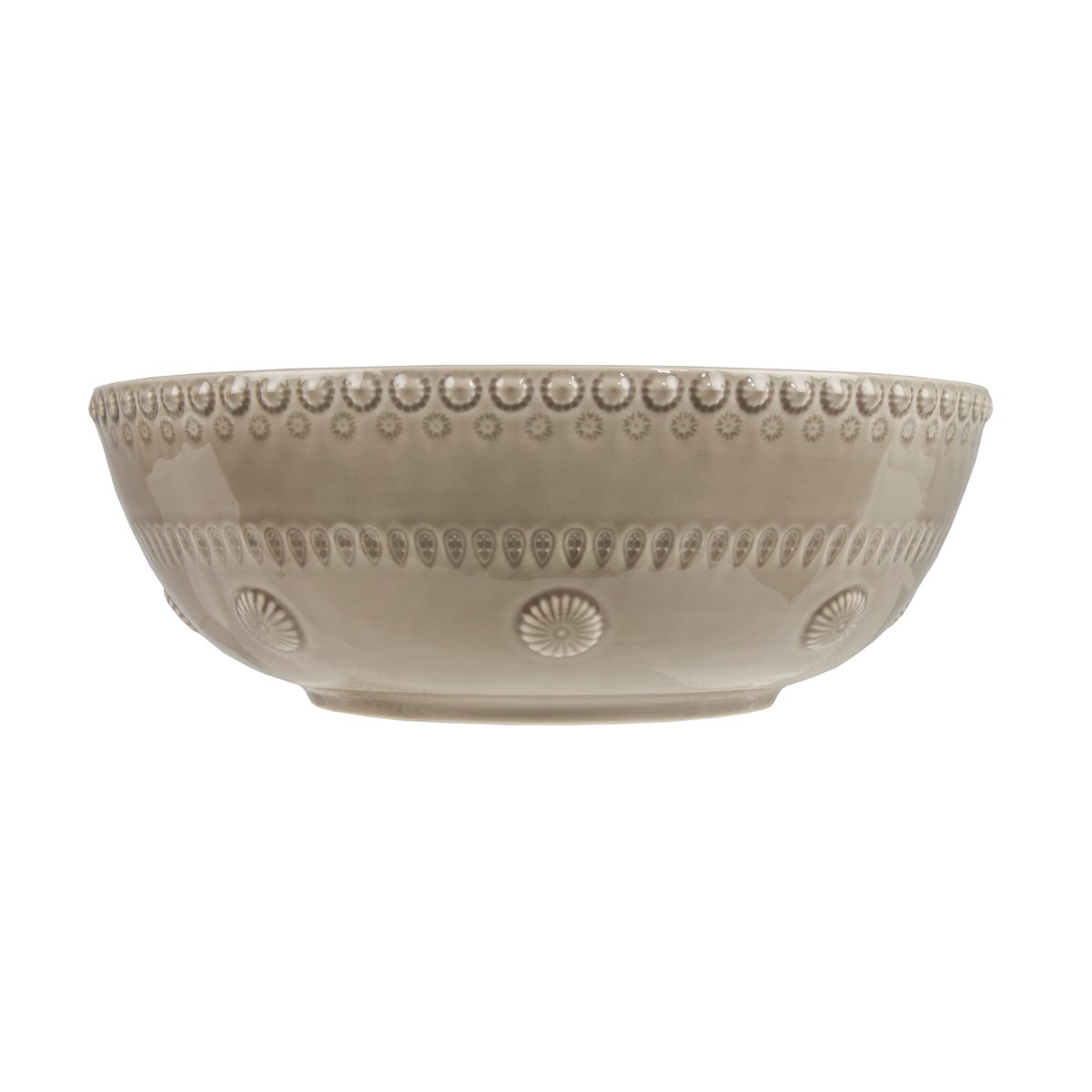 PotteryJo Daisy salatskål Ø 23 cm Greige