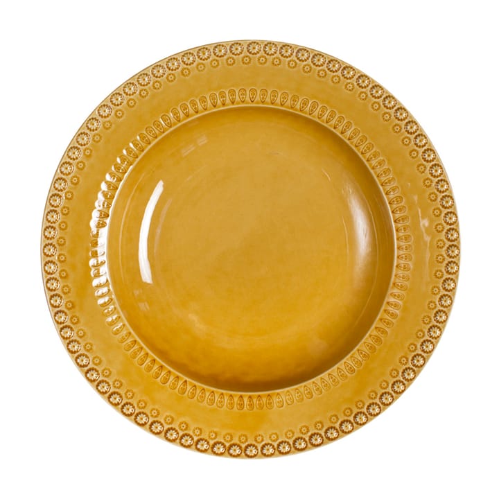 Daisy serveringsskål Ø 35 cm - Sienna (gul) - PotteryJo
