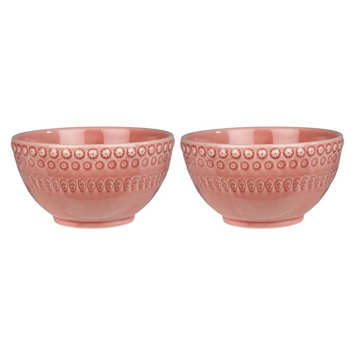 Daisy skål 35 cl 2-stk. - Rose (rosa) - PotteryJo