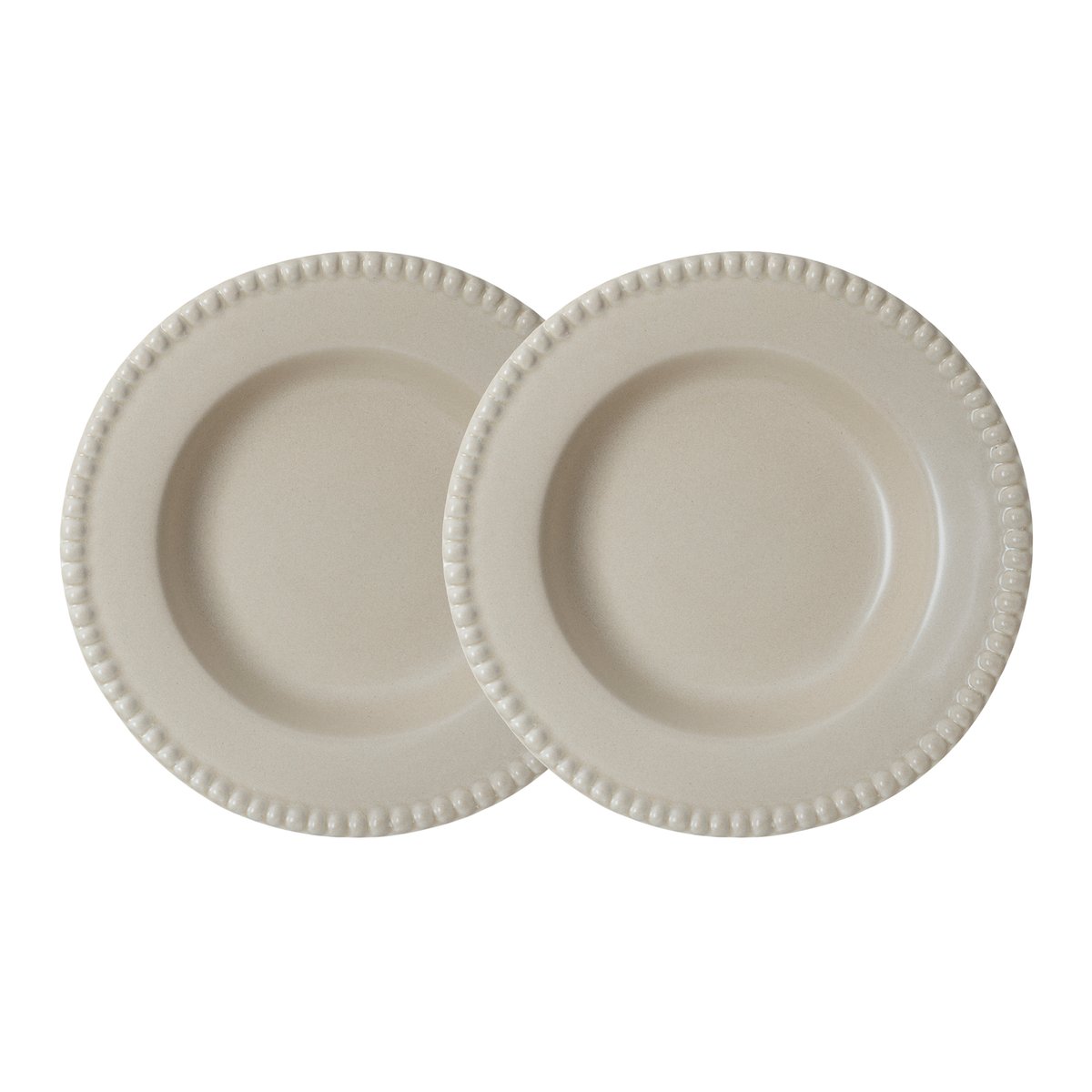 Daria 26 cm Dyp Tallerken 2-pk, Sand