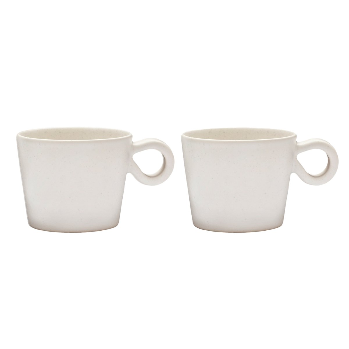 PotteryJo - Daria krus 35 cl 2 stk cotton white
