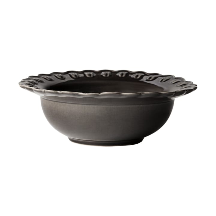Tulipa dyp tallerken small Ø17 cm 2-pack - Almost black - PotteryJo