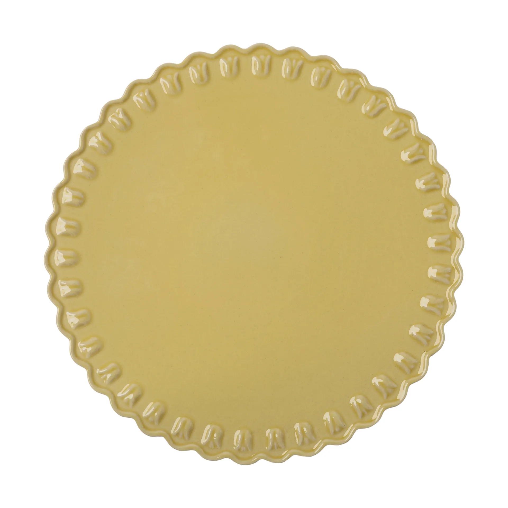 Tulipa kakefat Ø30 cm, Pale Moon PotteryJo