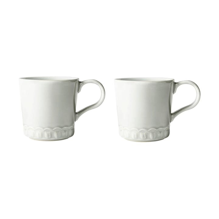 Tulipa kopp 40 cl 2-pack - White - PotteryJo
