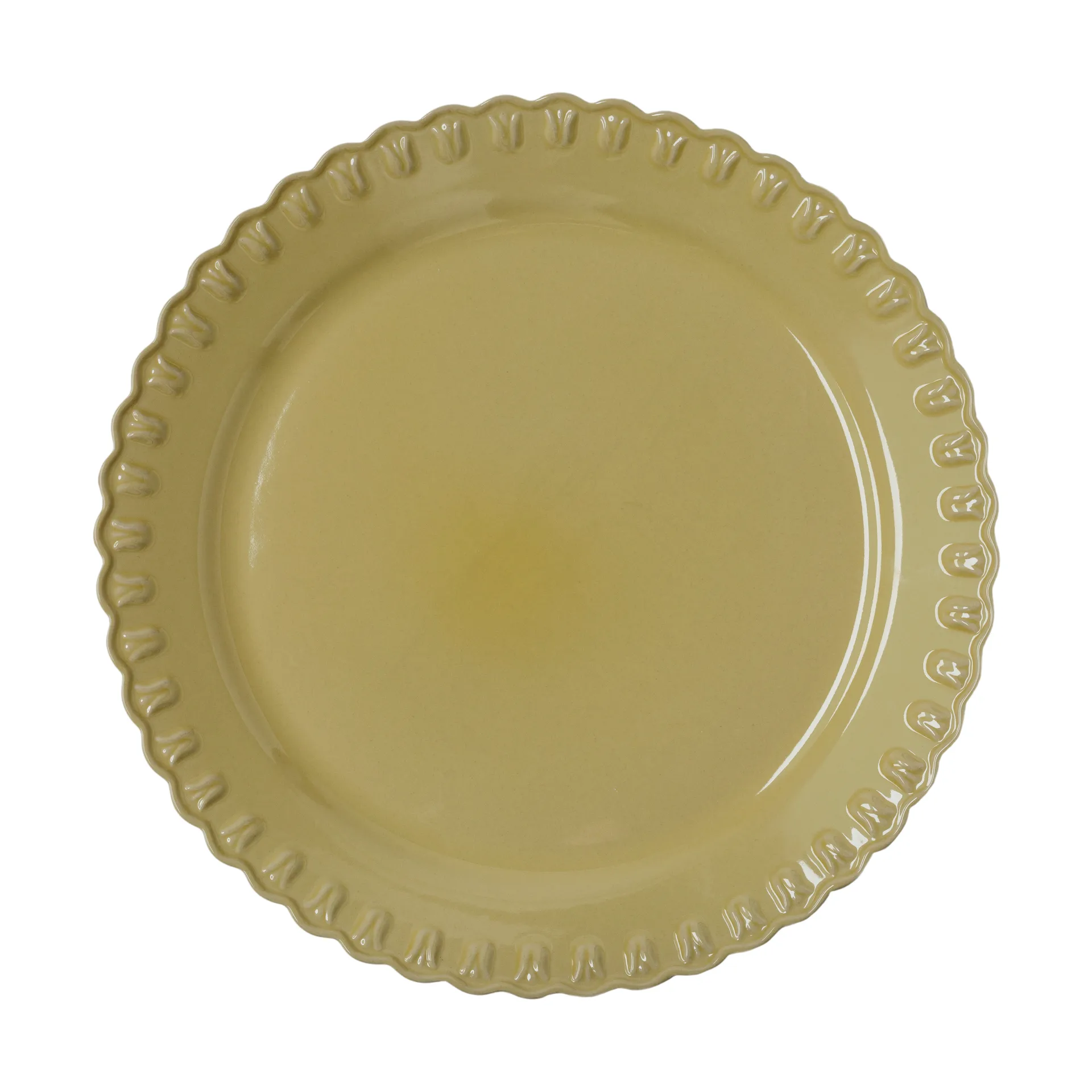 Tulipa serveringsfat Ø37 cm, Pale Moon PotteryJo