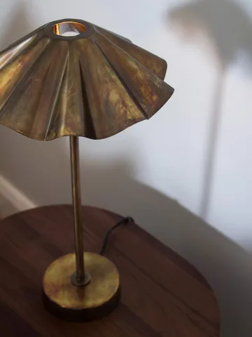 Aira bordlampe - Brent messing, 46 cm - PR Home