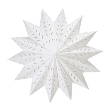 Alfa adventsstjerne hvit - 50 cm - PR Home