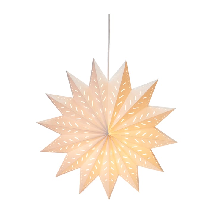 Alfa adventsstjerne hvit, 60 cm PR Home