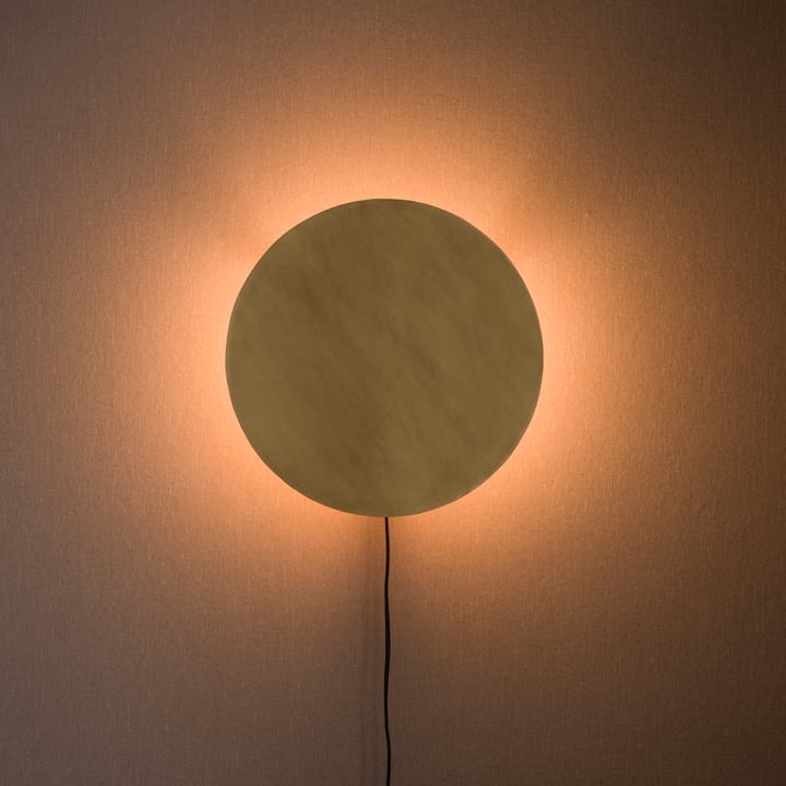 Fullmoon vegglampe Ø25 cm, Pale gold PR Home