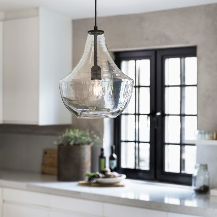 Hamilton taklampe 30 cm, Klar-svart PR Home
