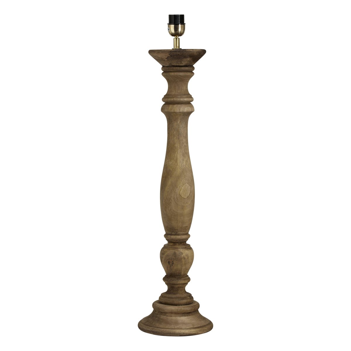 PR Home Lodge lampefot aged brown 63 cm