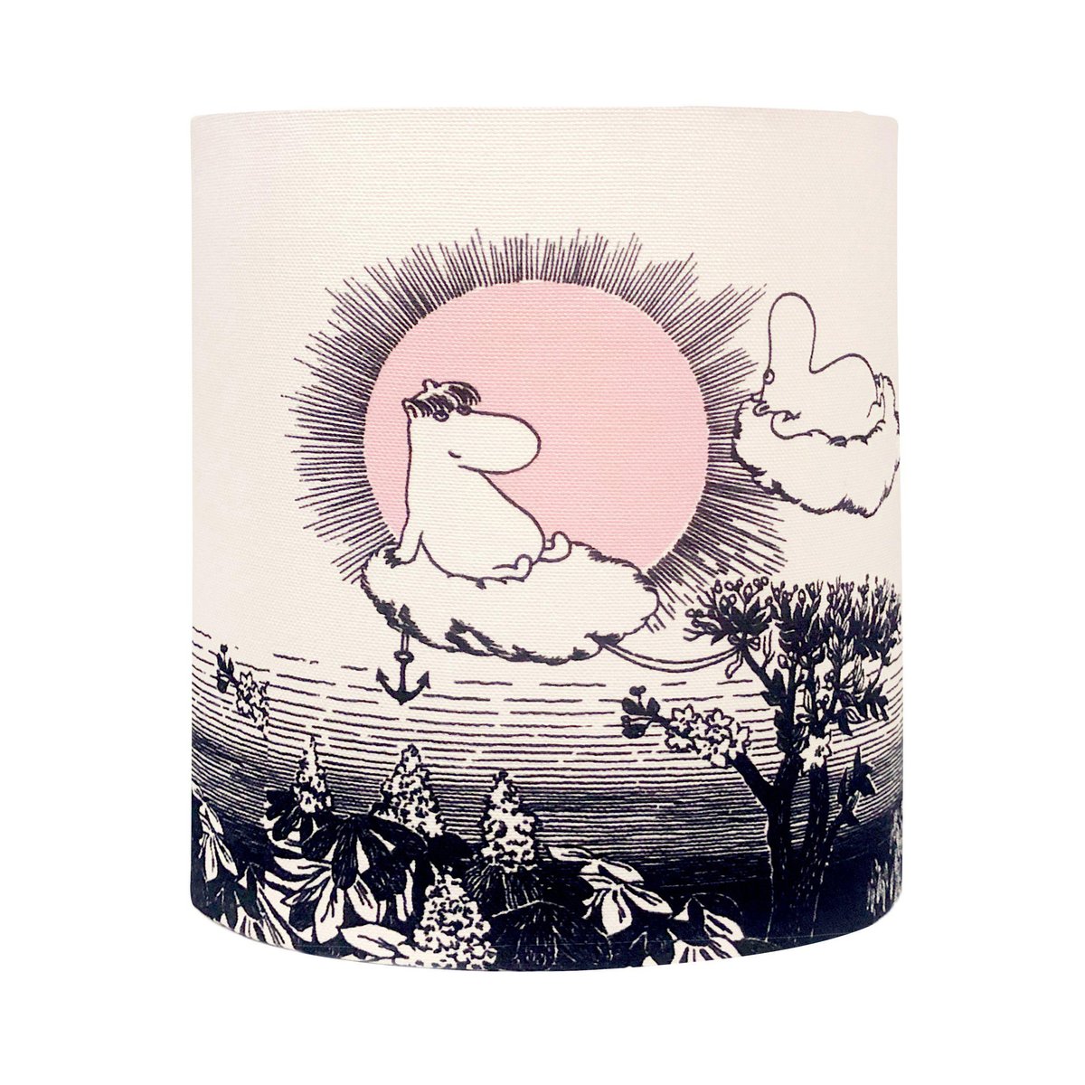 Bilde av PR Home Moomin The Sky lampeskjerm Ø20 cm Hvit