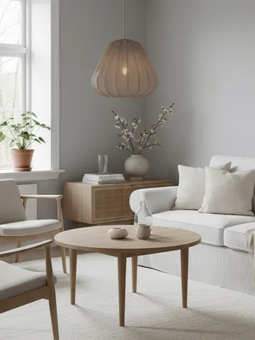 Sienna taklampe - Diana mose, Ø40x35 cm - PR Home