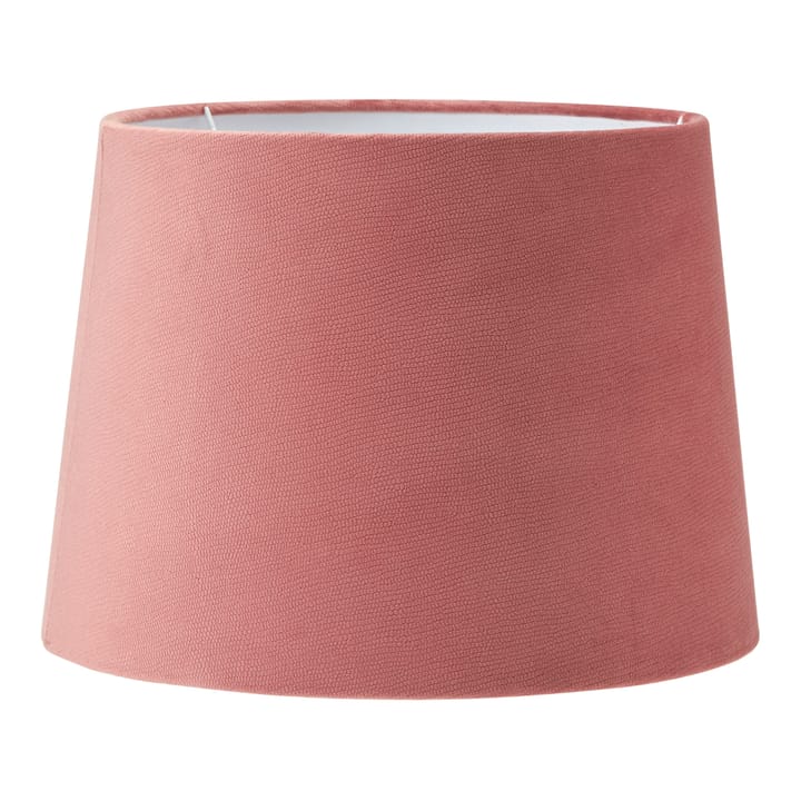 Sofia fløyel lampeskjerm 30 cm - Studio rosa - PR Home