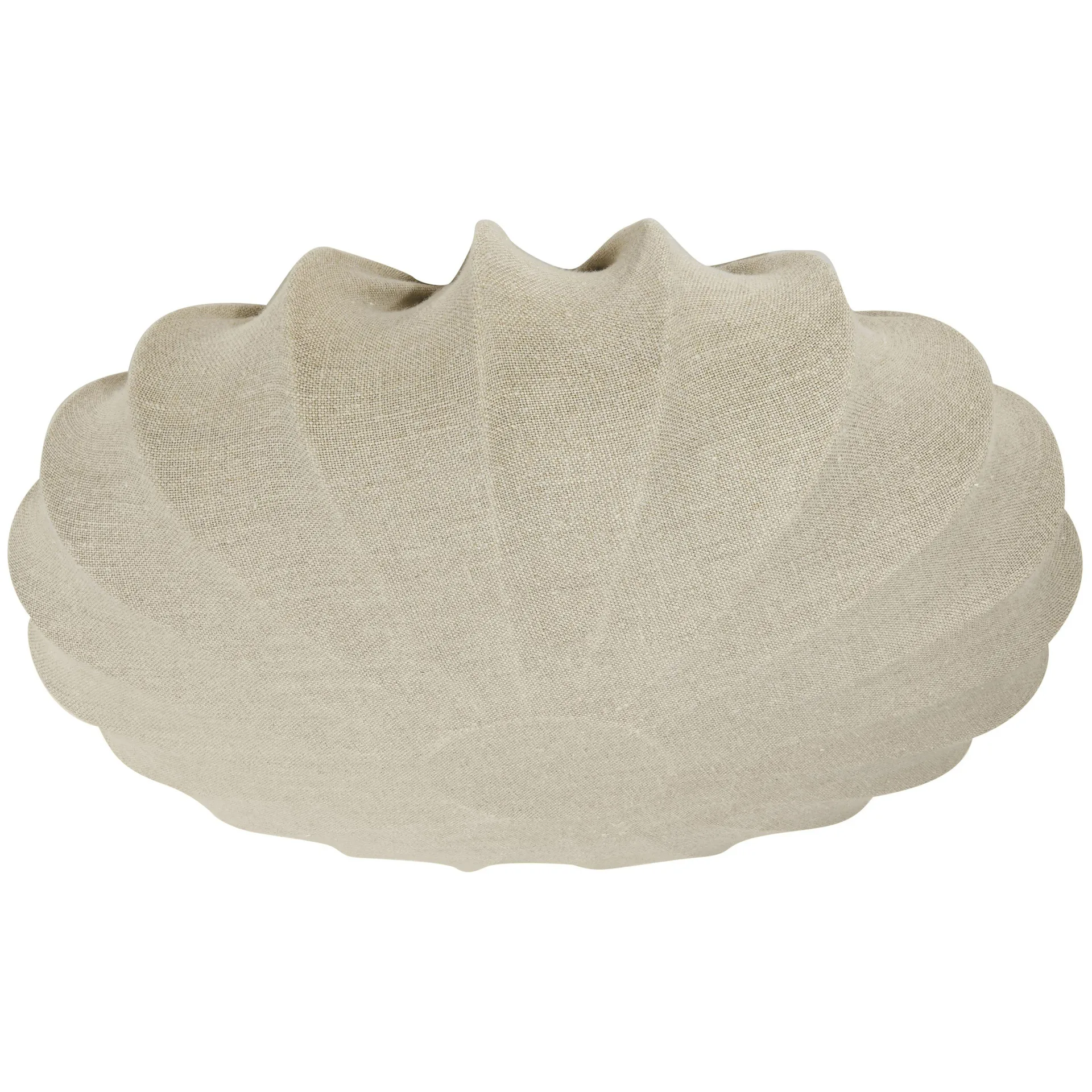Stonewash plafond Ø55 cm, Natur PR Home
