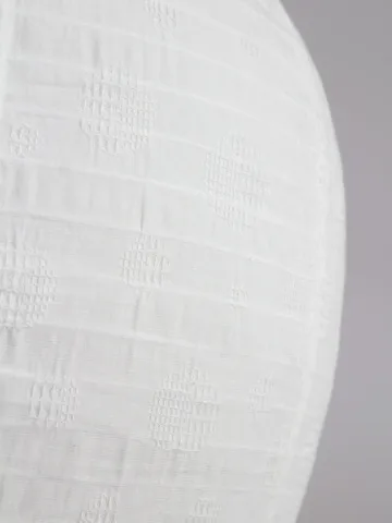 Verona lampeskjerm - Hvit, Ø35x50 cm - PR Home