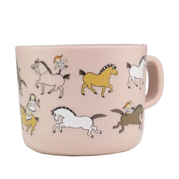 Pippi Sirkus kopp 25 cl - Rosa - Rätt Start