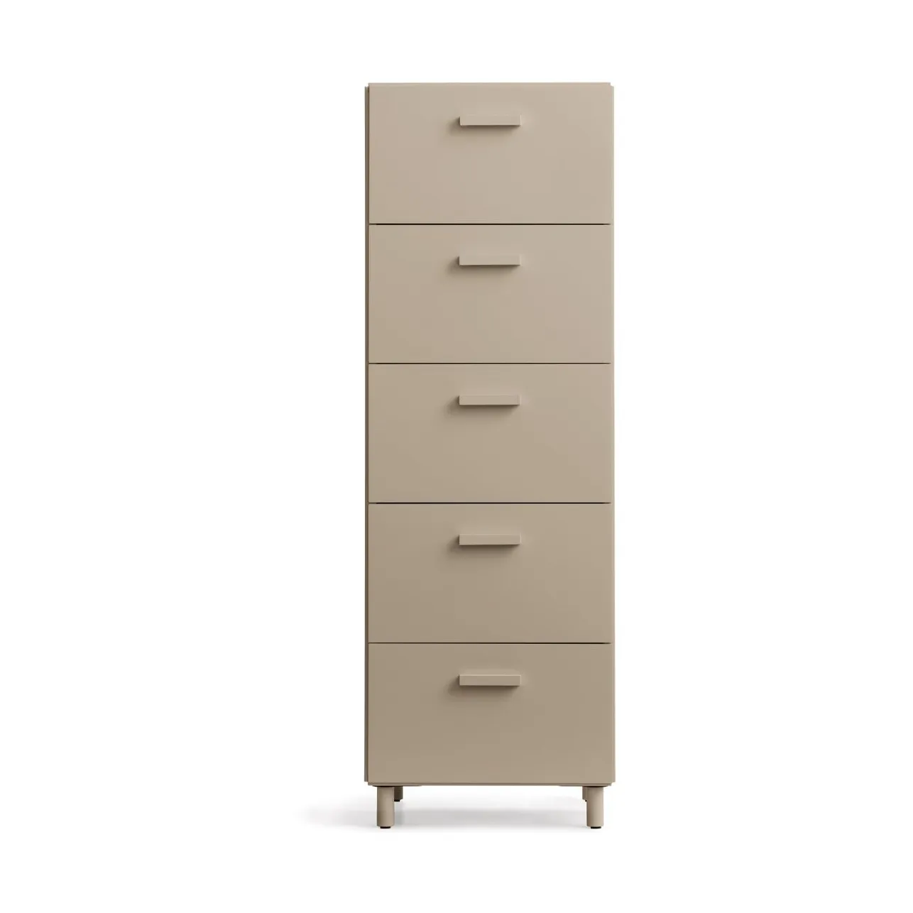 Relief kommode høy med ben 41x115 cm beige,  Relief