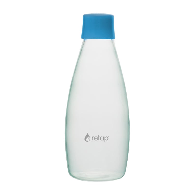 Retap Retap Go 08 glassflaske skrukork 80 cl Lyseblå