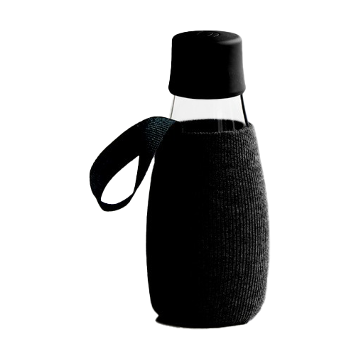 Retap sleeve 0,3 l sort | Skandinavisk Design | Vannflasker | Svart